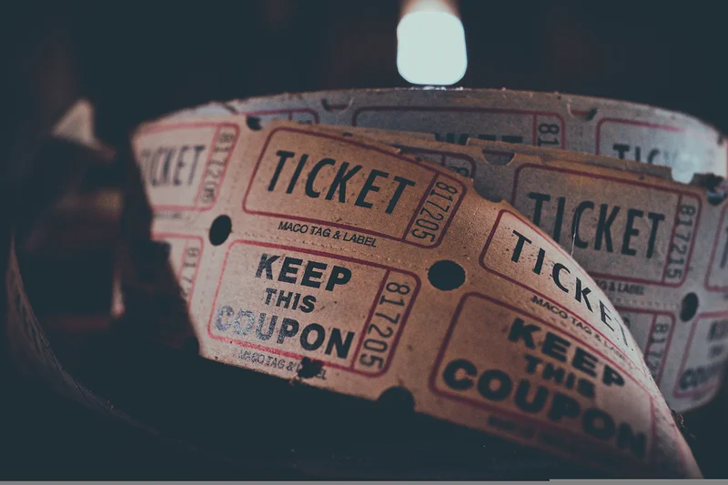 Show and activity tickets