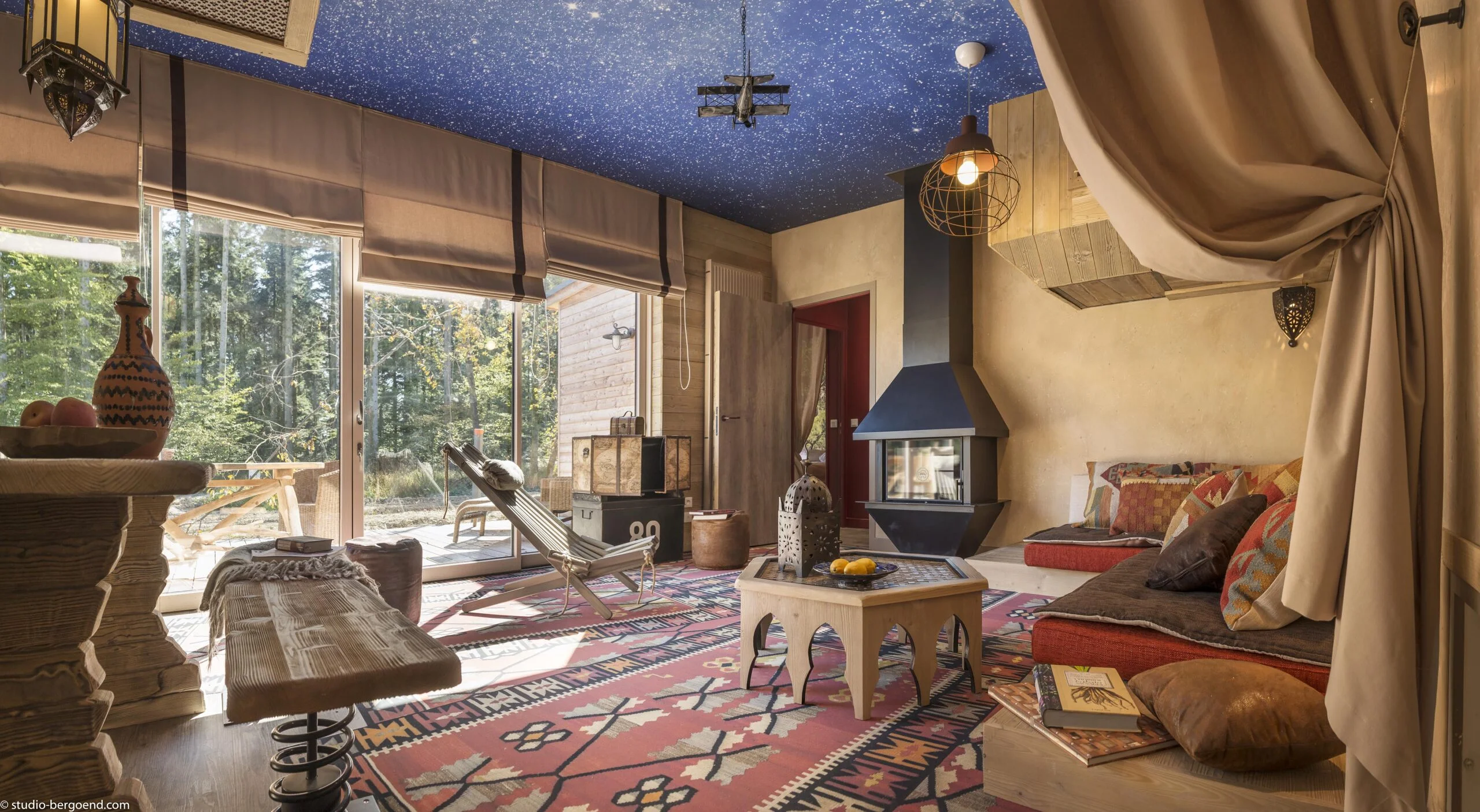 Center Parcs Trois Forets Cottage Aventure Salon 2 ©Eric BERGOEND scaled