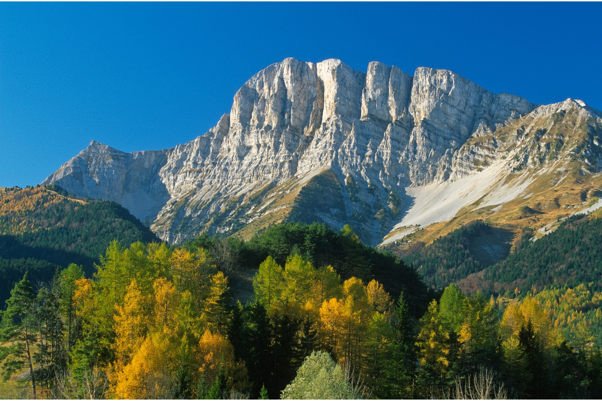 Paysage montagneux du Vercors