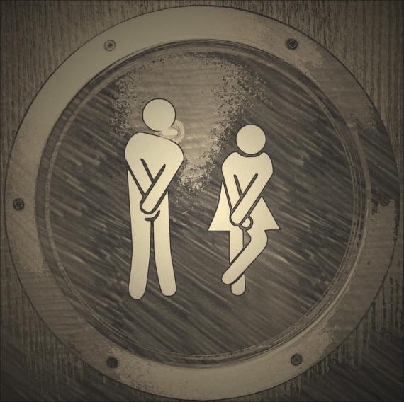 Choc des cultures dans les WC