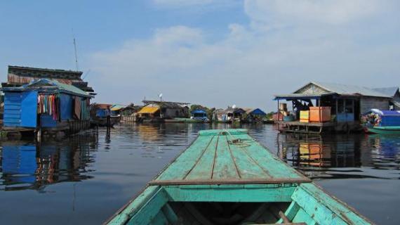Village flottant de Kompong Luong