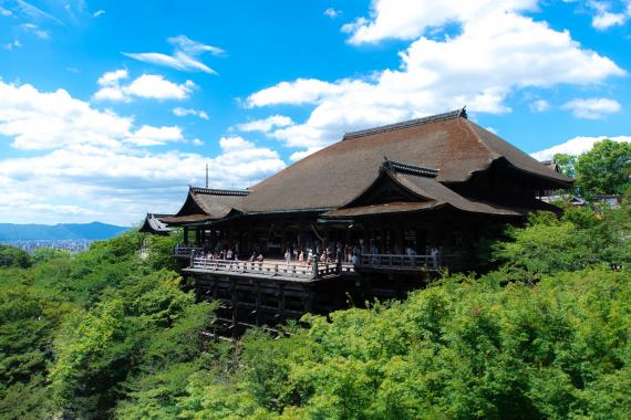 Temple de l'Eau Pure à Kyoto - Photo de Jordy Meow