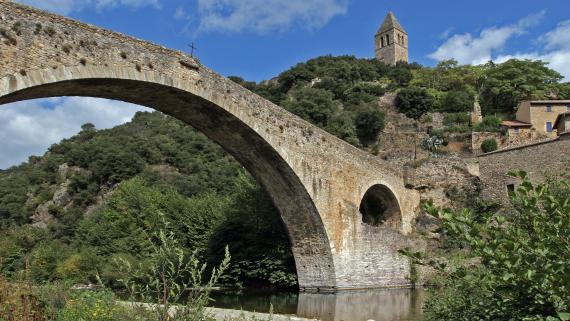 Olargues et le pont du Diable - Crédits photo : Jcb-caz-11