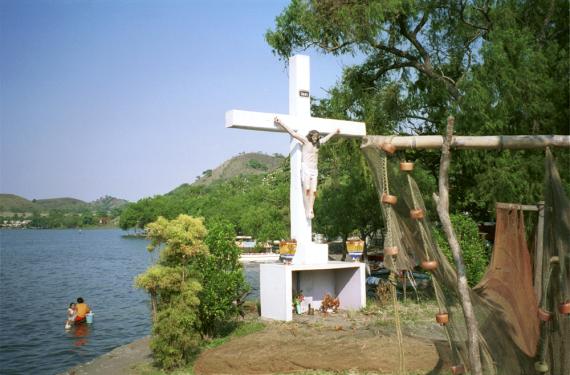 Lac Catemaco près de Veracruz