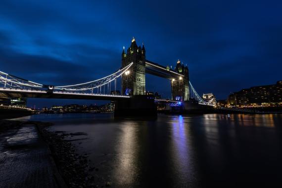 La Tamise de nuit