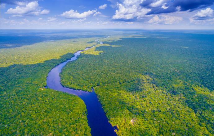 L'immense Amazonie, plus étendue que l'Union Européenne