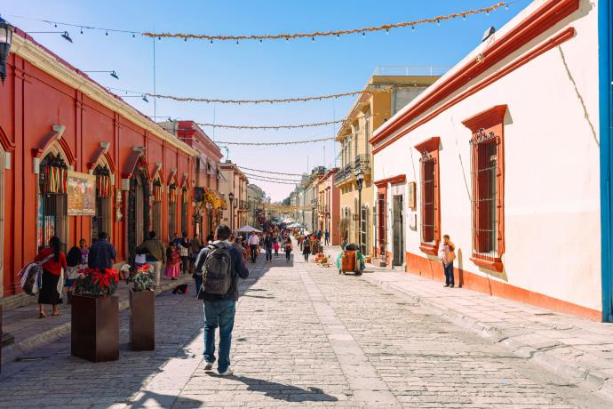 La ville coloniale de Oaxaca