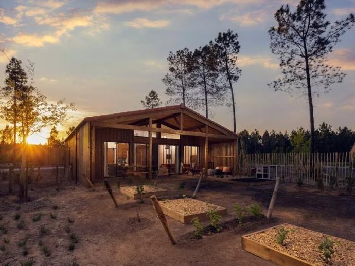Maison à la ferme aux Landes de Gascogne
