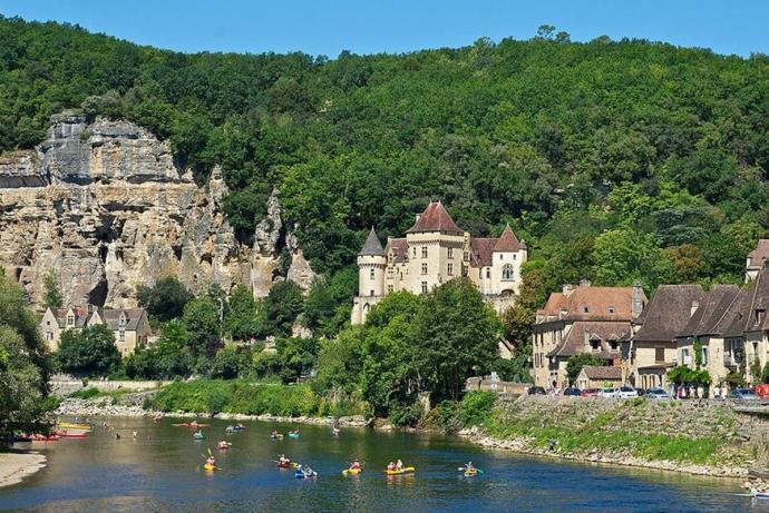 Balade en canoë dans un cadre grandiose