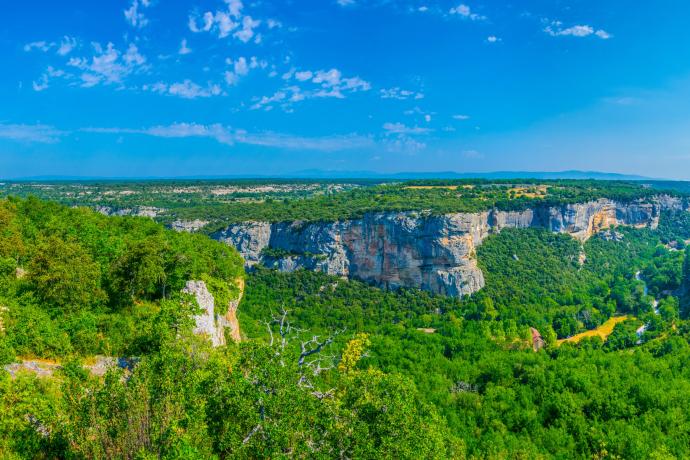 Panorama depuis les environs du fort Buoux