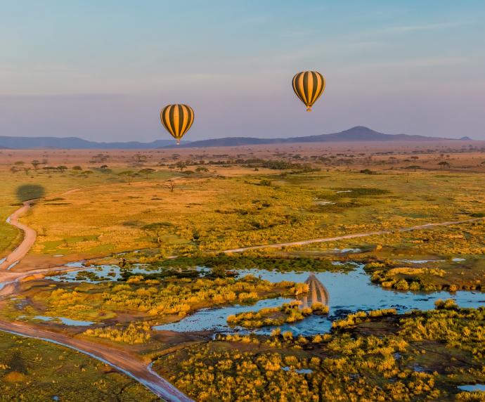 Safari en montgolfière