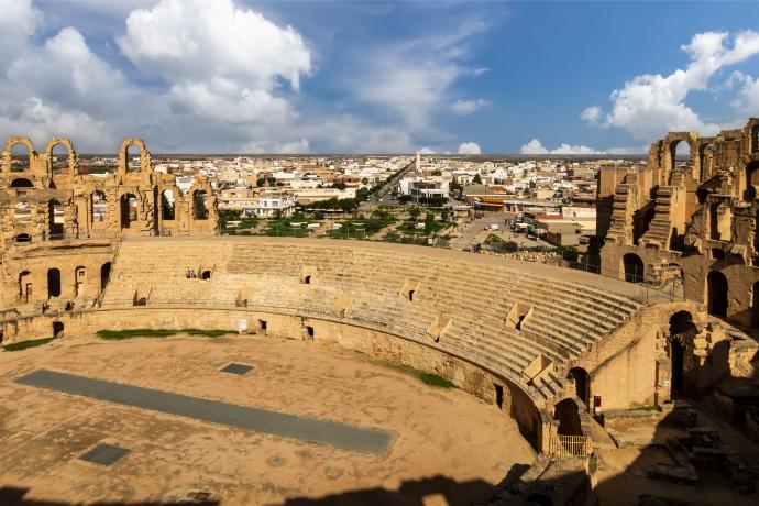 L'amphithéàtre d'El Jem