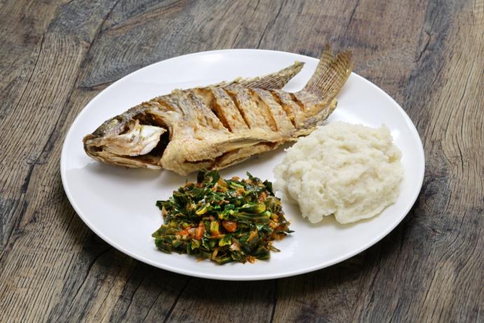 Ugali au poisson