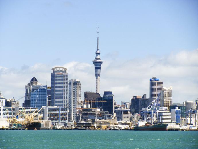 La Sky Tower d'Auckland