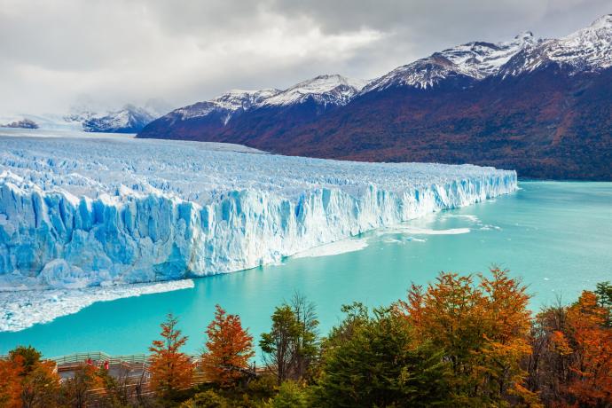 Glacier Perito Poreno, en Argentine