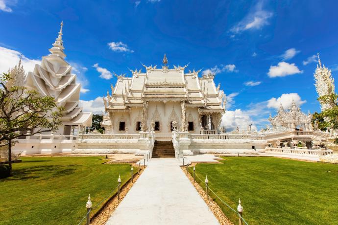 Temple Blanc à Chiang Rai