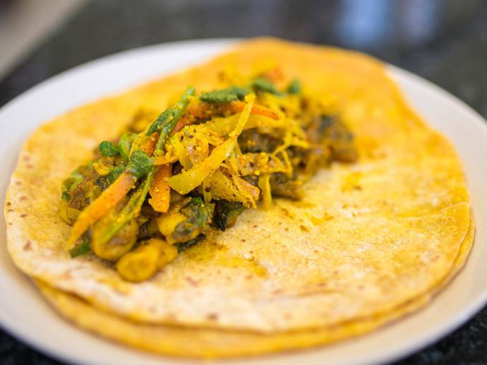 Préparation de Dholl Puri - &copy; restaurants.mu