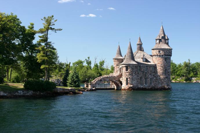 Boldt Castle, dans les 1000 Iles
