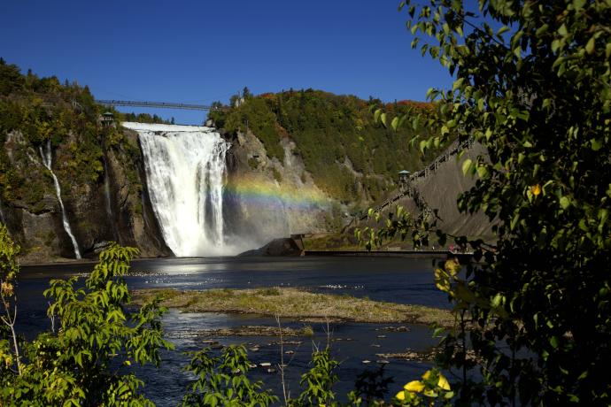 Chutes de Montmorency &agrave; Qu&eacute;bec