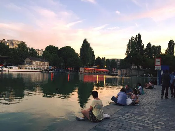 canal st martin — Paris (France)