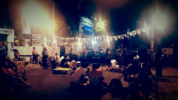 L'ambiance nocturnes dans les rues de la capitale — Asuncion (Paraguay)