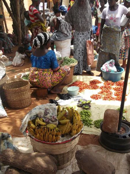 Marché d'Adétikopé (Togo)