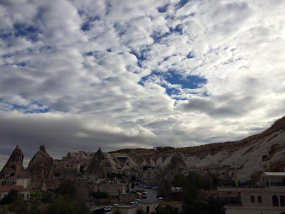 La pluie s'annonce sur Goreme