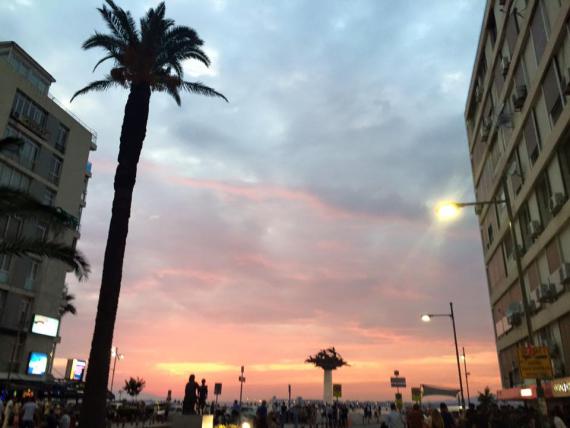 coucher de soleil