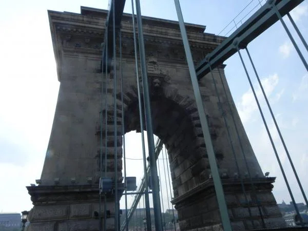 Pont des chaînes — Pont à chaînes Széchenyi (Hongrie)