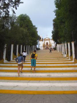 Les marches de la Guadalupe