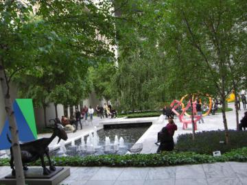 Cour intérieure du MoMA