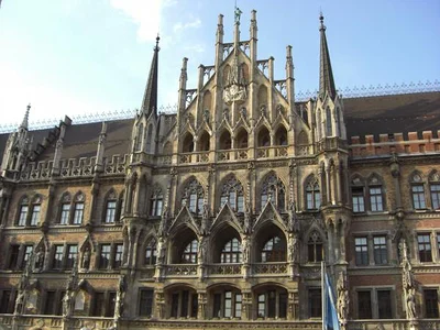 Le nouvel Hotel de ville de Munich