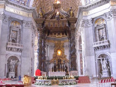 Le baldaquin du Bernin