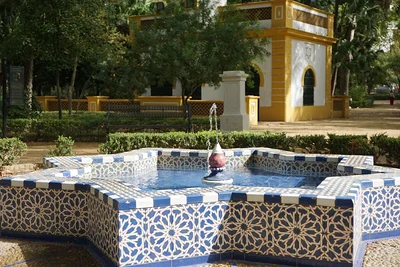 Bassin du parc Maria Luisa