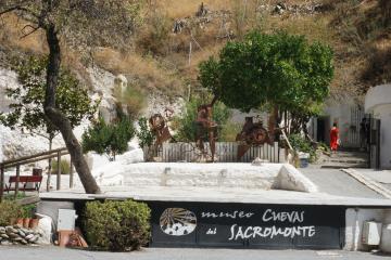 L'entrée du museo Cuevas del Sacromonte