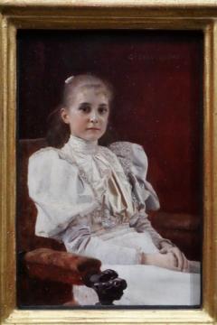 Seated Young Girl, Klimt