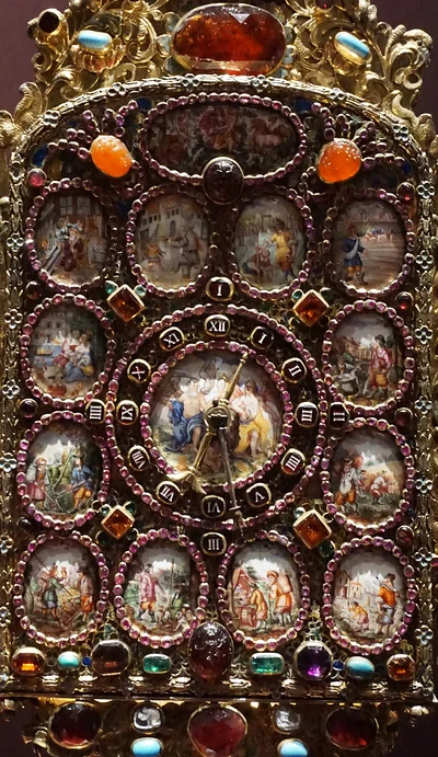 Une horloge un peu pimpée