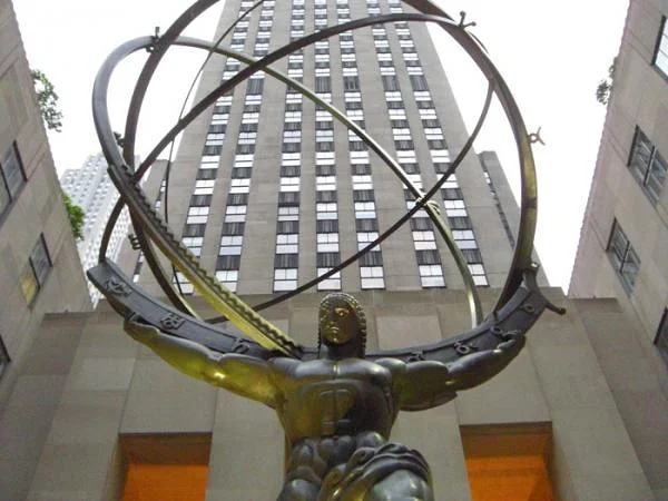 Statue Atlas de Rockefeller — Rockefeller Center (Etats-Unis)