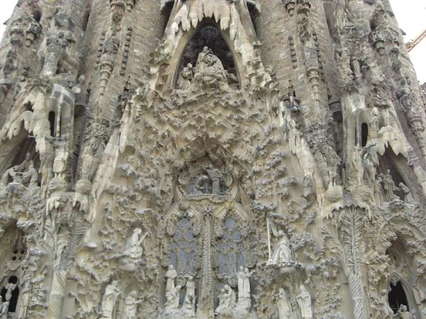 Facade de la nativité de la Sagrada — Sagrada Família (Espagne)