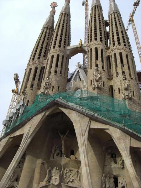 Facade de la passion — Sagrada Família (Espagne)