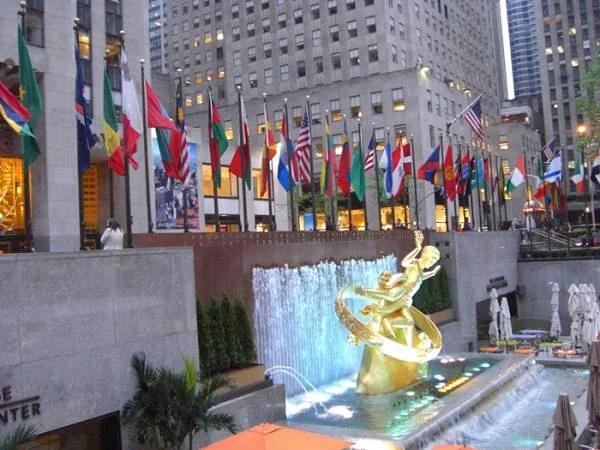Fontaine Rockefeller — Rockefeller Center (Etats-Unis)
