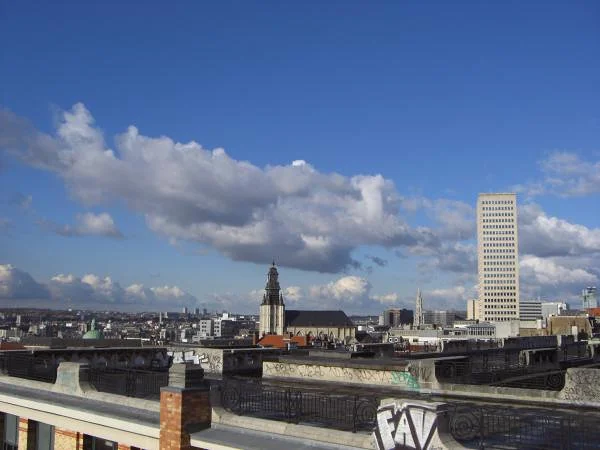 Vue de haut du centre ville — Bruxelles (Belgique)