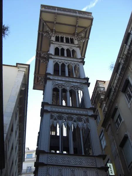 Elevador de Santa Justa — Ascenseur de Santa Justa (Portugal)