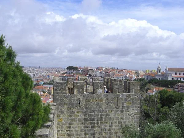 Les tours intérieures du Château — Château Saint-Georges (Portugal)