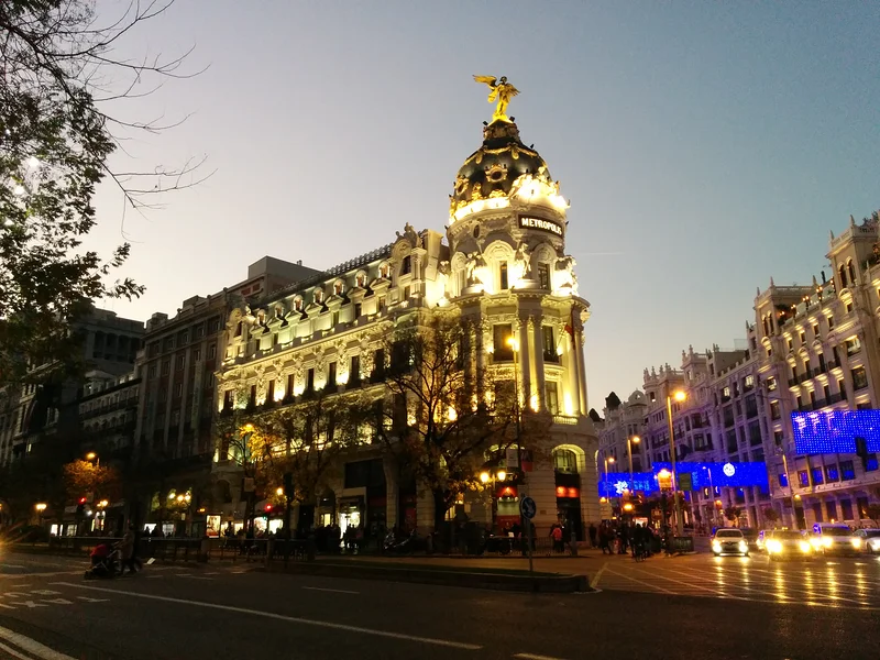 Week-end à Madrid en Décembre