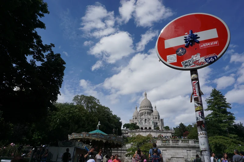Montmartre — Basilique du Sacré-Cœur de Montmartre (France)