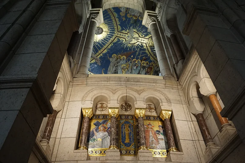 Coupole — Basilique du Sacré-Cœur de Montmartre (France)