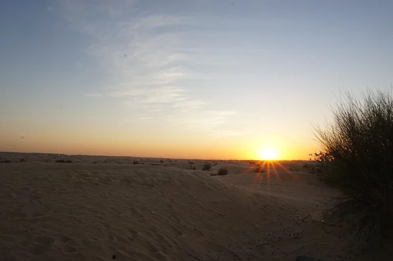 Coucher de soleil (Émirats arabes unis)