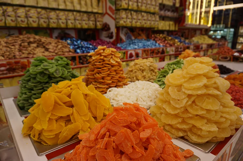 Fruits séchés — Souk aux épices (Émirats arabes unis)