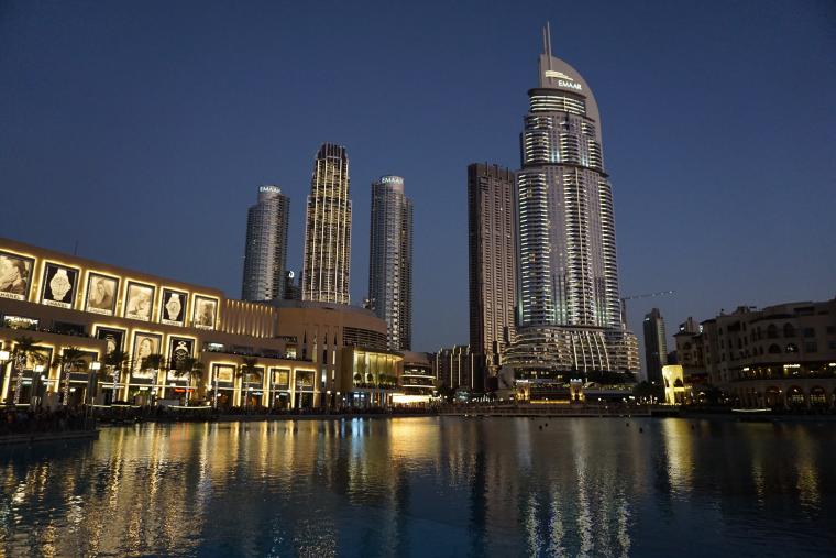 Le bassin des fontaines